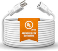 Heavy Duty Extension Cord/Wire Power Cable, Indoor/Outdoor, Single Outlet by BindMaster
