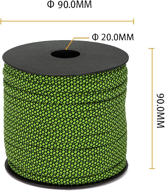 MOOCY Paracord 550, 5/32 in x 164 ft, 7 Inner Strands/Parachute Cord, Nylon - Image 3
