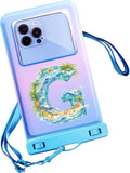 Personalized Initial Waterproof Phone Pouch Case by Unknown