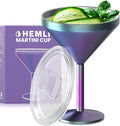 Martini Glass, Stainless Steel Insulated Martini Tumbler, Cocktail Cup by Hemli