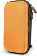 Orange Shockproof Hard EVA Carrying Case Travel Pouch by GLCON