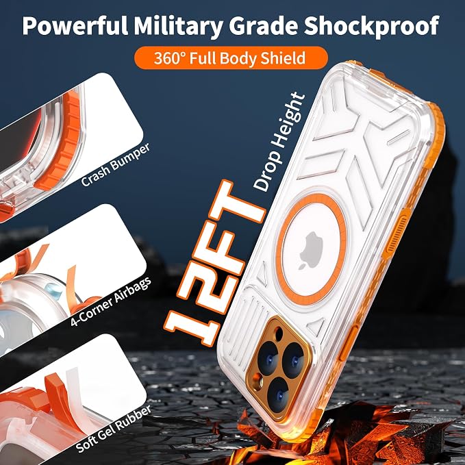 for iPhone 16 Pro Waterproof Case Compatible - Image 5