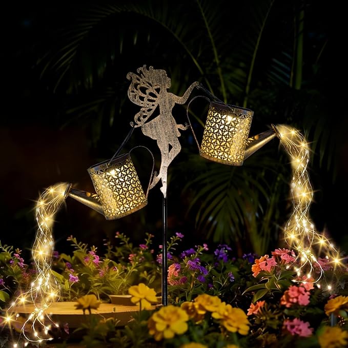 SRNPMIU Solar Watering Can Light by Unknown