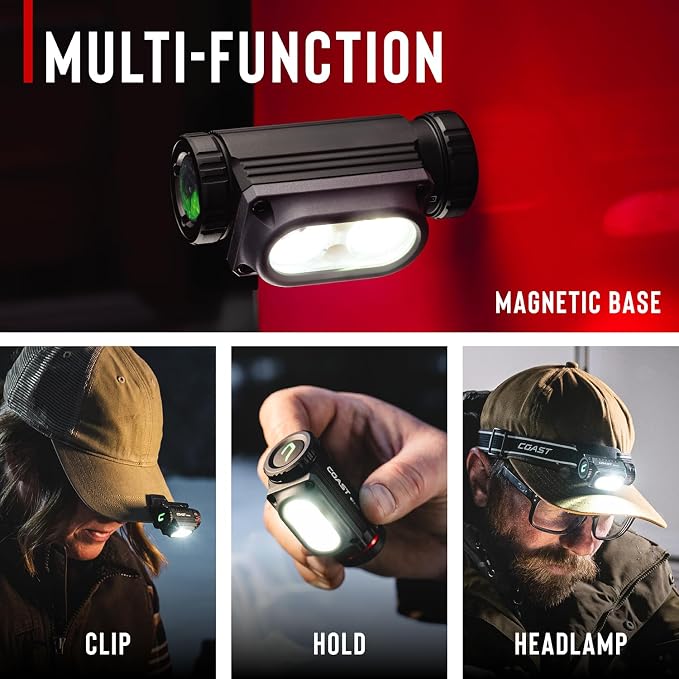 Coast WPH10R 1000 Lumen Rechargeable LED Headlamp - Image 2
