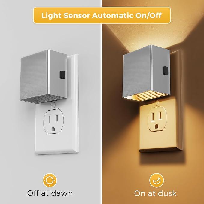 L LOHAS LED Night Light, Night Lights Plug into Wall, Dimmable Night Light - Image 4