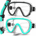 Bairuifu 2-Pack Snorkel Gear for Adults | Enhanced Anti-Fog & Anti-Leak by BAIRUIFU