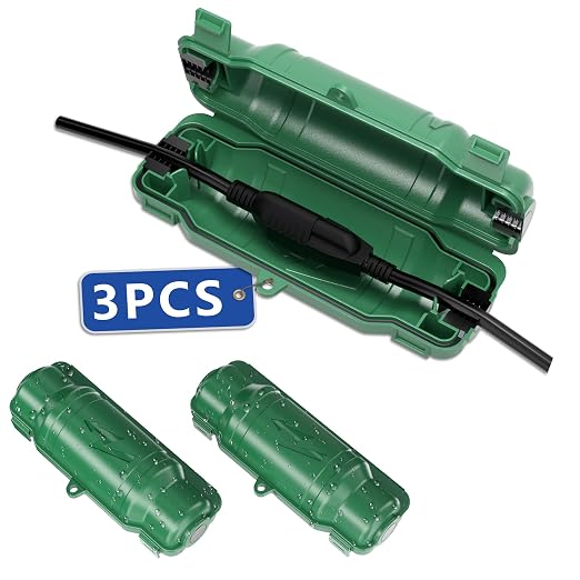 3 Pack Outdoor Extension Cord Safety Cover by Unknown