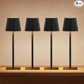 LUTEC 4 Pack Cordless Table Lamp, 6000mAh Rechargeable Battery Operated Desk by LUTEC