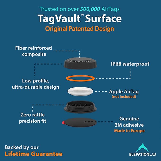 Elevation Lab AirTag Adhesive Mount - Image 7