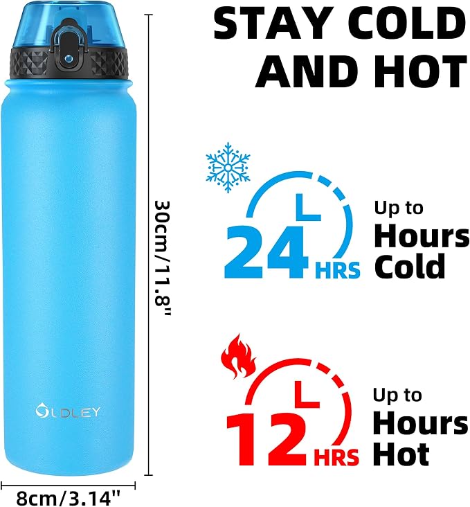 OLDLEY Insulated Water Bottle 32oz Water Bottles - Image 3
