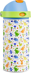 18 oz Insulated Water Bottle for Sports: Meoky Stainless Steel Kids Water Bottle by MEOKY