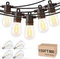 Svater Outdoor String Lights 150 FT, Patio Lights by Svater