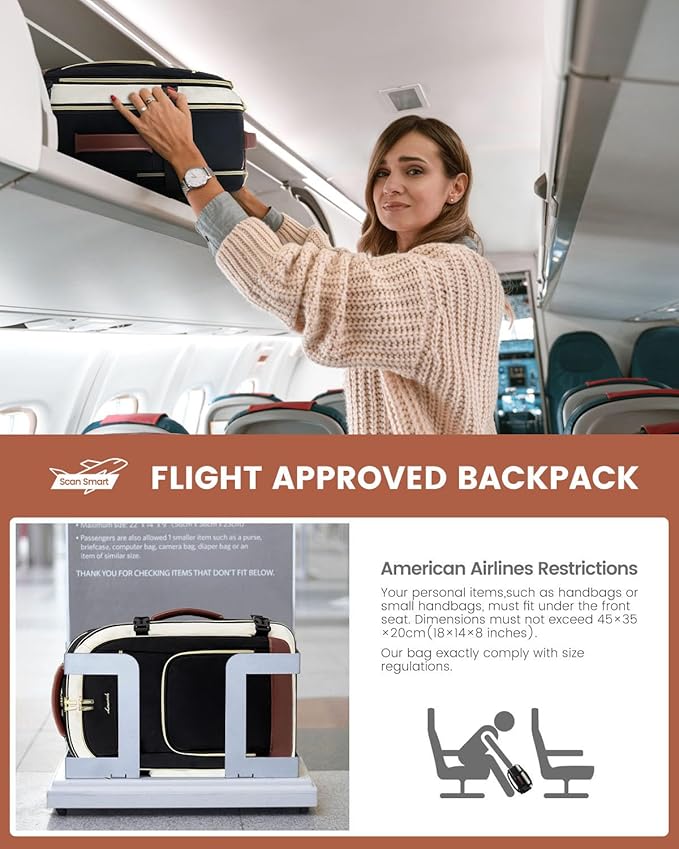 LOVEVOOK Carry On Travel Backpack - Image 7