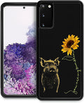 for Samsung Galaxy S20 Case, Pig Sunflower Yellow Sunshine Pattern Graphic by FKBRCL4U