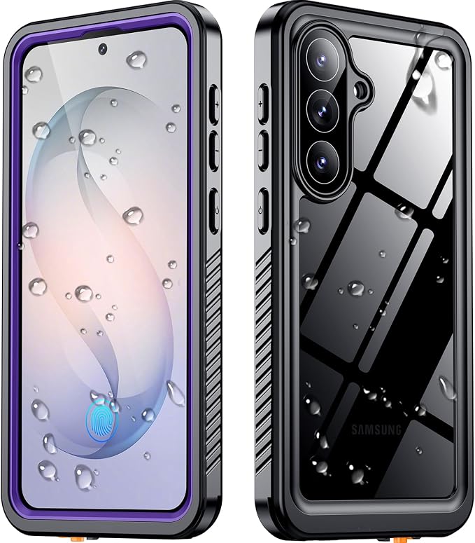 SPIDERCASE Designed for Samsung Galaxy S26 Case Waterproof, Built-in Screen & by SPIDERCASE