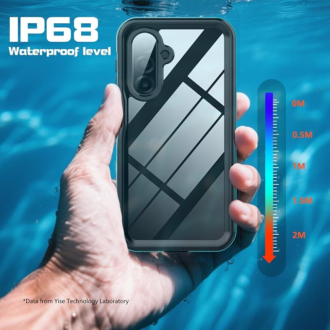 DINGXIN Waterproof Case for Samsung Galaxy A17 5G IP68 Certified Dustproof - Image 2