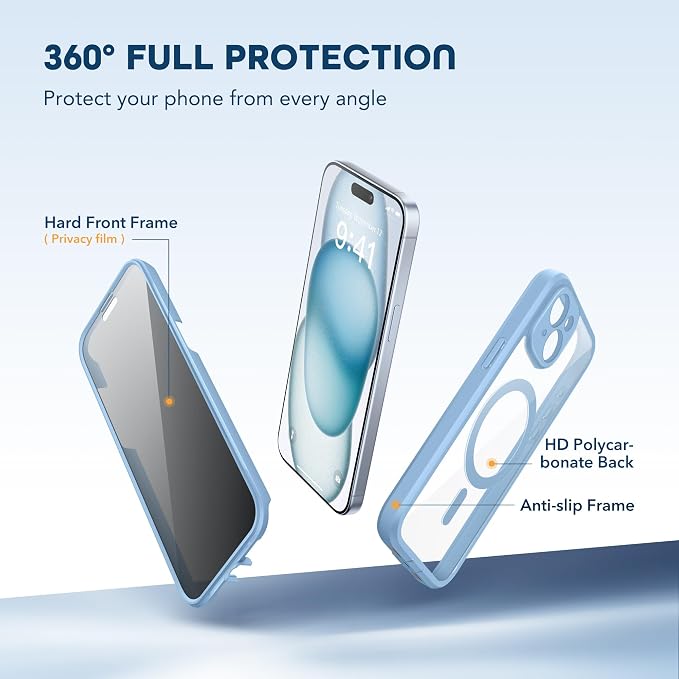 TIESZEN for iPhone 15 Case, Compatible - Image 3