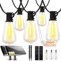 Bdrofn 200FT Solar String Lights Outdoor Waterproof, Solar Patio Lights by Bdrofn