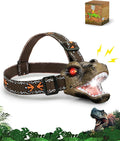 LED Dinosaur Headlamp for Kids, Children's Toy Flashlight T-Rex Dinosaur Toys by Unknown