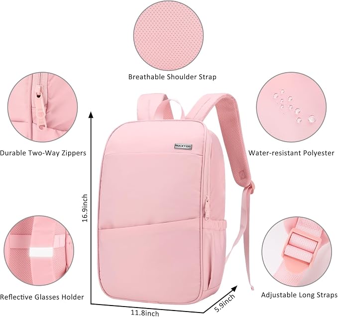 MAXTOP Deep Storage Laptop Backpack Business Anti-theft Backpacks College - Image 5