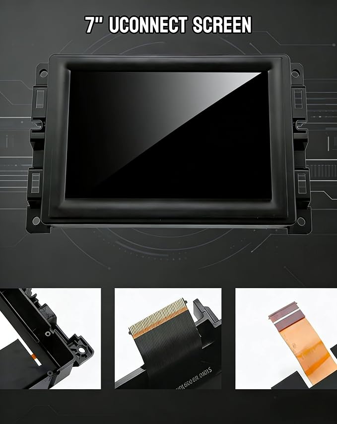 7" Uconnect Screen Replacement LCD Display - Image 5
