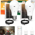 Neporal MagicGlow Rechargeable Solar Light Bulbs by Neporal