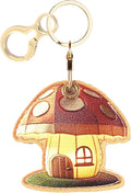 BORKUANA Leather Keychain Holder Case Compatible by BORKUANA