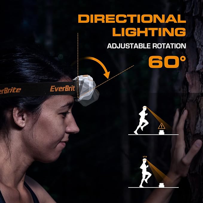 EverBrite LED Headlamp, 4 Lighting Modes, Pivoting Head - Image 3