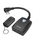 DEWENWILS Outdoor Wireless Remote Control Outlet Power Strip Weatherproof by DEWENWILS