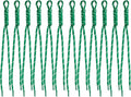 Paracord Keychain Paracord Bag Charm 12pcs Braided Nylon Rope Keychain Cord by Cmidy