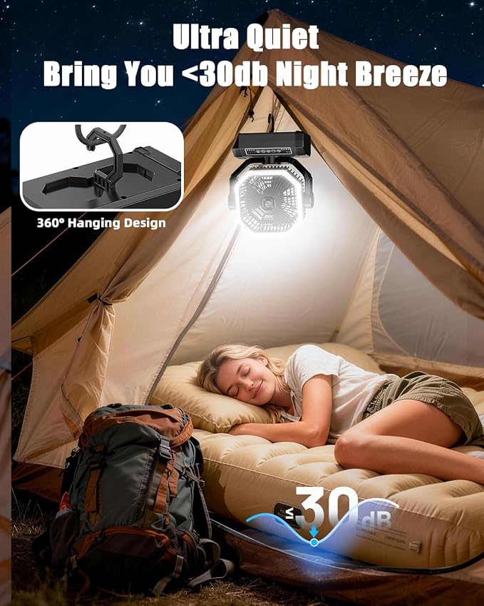 Portable Rechargeable Fan - Image 5