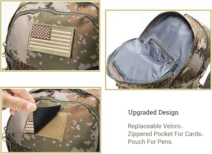 Diamond Candy Waterproof Hiking Backpack - Image 4