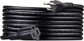Amazon Basics Extension Cord, 15 Ft, 3-Prong Outlet Extender, 13 Amps by AmazonBasics