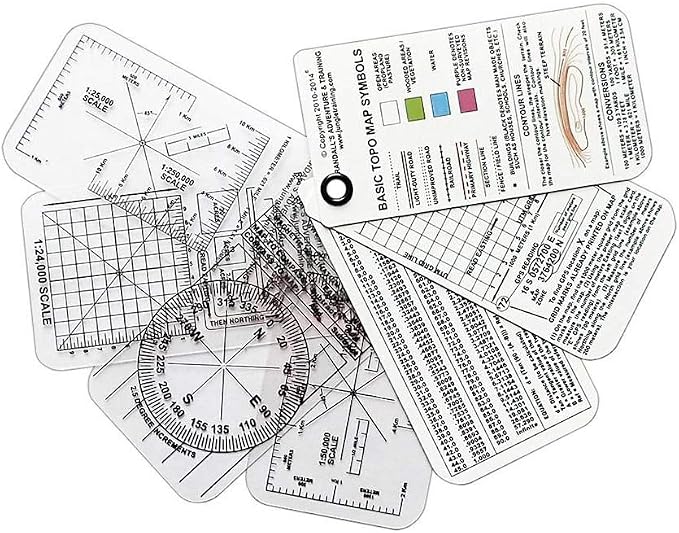 ESEE Randall's Adventure & Training Compass Cards by ESEE