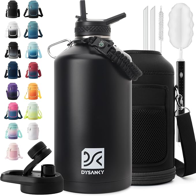 DYSANKY 1 Gallon Water Bottle Insulated | Thickened Stainless Steel Vacuum by DYSANKY