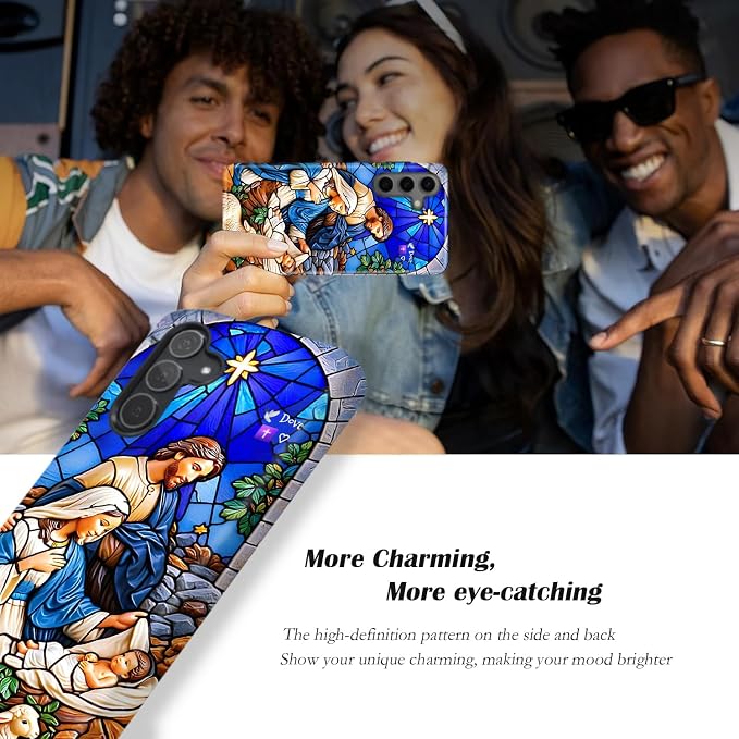 Compatible for Samsung Galaxy A57 5G Case, Dual Layer Heavy Duty 2 in 1 - Image 4