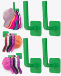 Multi-Purpose Hat Organizer, Strong Adhesive Hat Hooks by Sunfanie