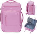 ECOHUB 17" Small Travel Backpack, United Airlines Personal Item Bag 17x10x9 by ECOHUB
