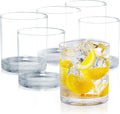 Zulay Kitchen Plastic Drinking Glasses – 12oz Rocks Acrylic Shatterproof Cups by ZulayKitchen