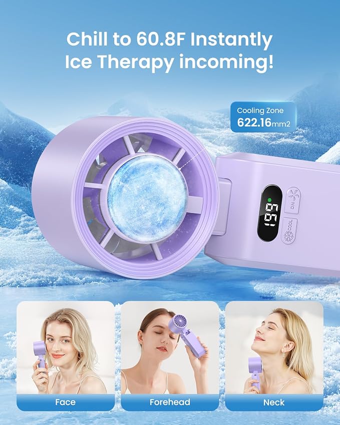 2 Pack Handheld Portable Turbo Fan - Image 2