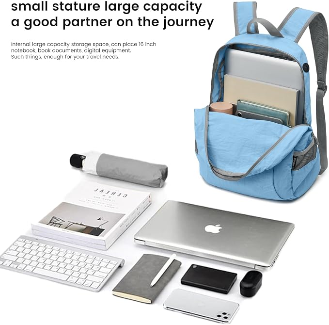 G4Free 20L Lightweight Packable Backpack Travel Hiking Daypack Foldable Backpack - Image 5