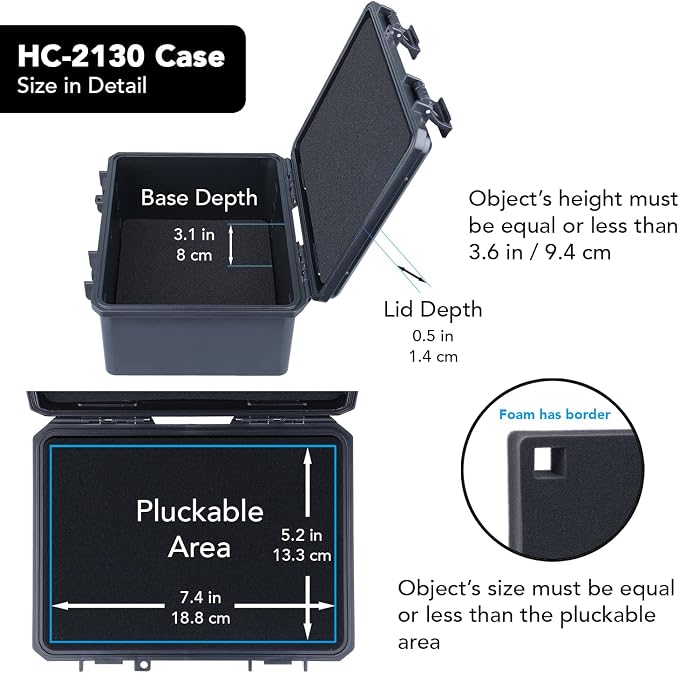 Lykus HC-2130 Mini Hard Case Dry Box - Image 3