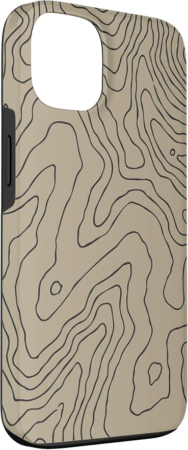 Coyote Country Guide Lines Topographical Contour Map Case - Image 3