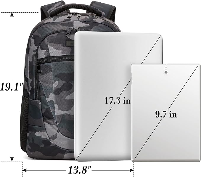 BIKROD Travel Laptop Backpack for Men, Backpacks for School Teen Boys, Business - Image 6