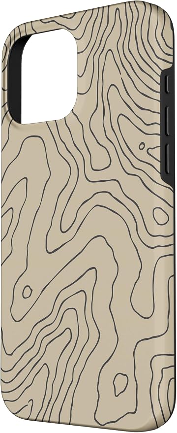 Coyote Country Guide Lines Topographical Contour Map Case - Image 2