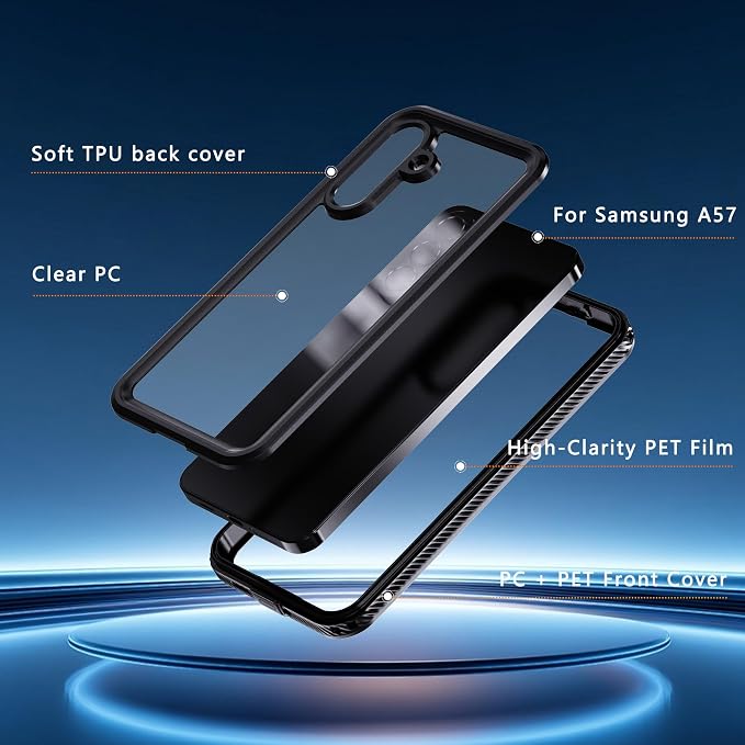 for Samsung Galaxy A57 5G Phone Case Waterproof, Rugged Full Body Underwater - Image 2