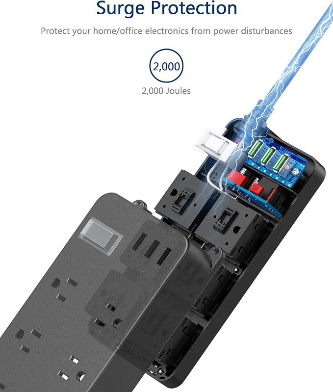 Outdoor Power Strip Weatherproof - Image 4