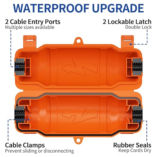 3 Pack Outdoor Extension Cord Safety Cover - Image 3