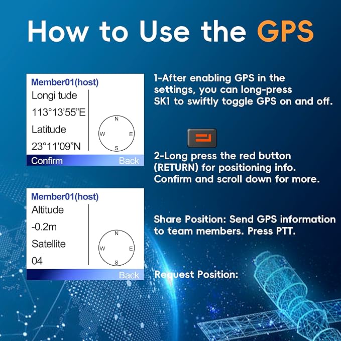 BAOFENG Radio Ham Radio Handheld 5RH PRO GPS APRS 10W Walkie Talkies Long Range - Image 4