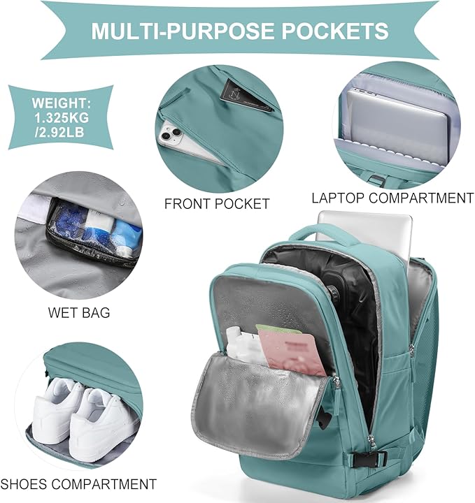 coowoz Vacuum Backpack Travel - Image 6